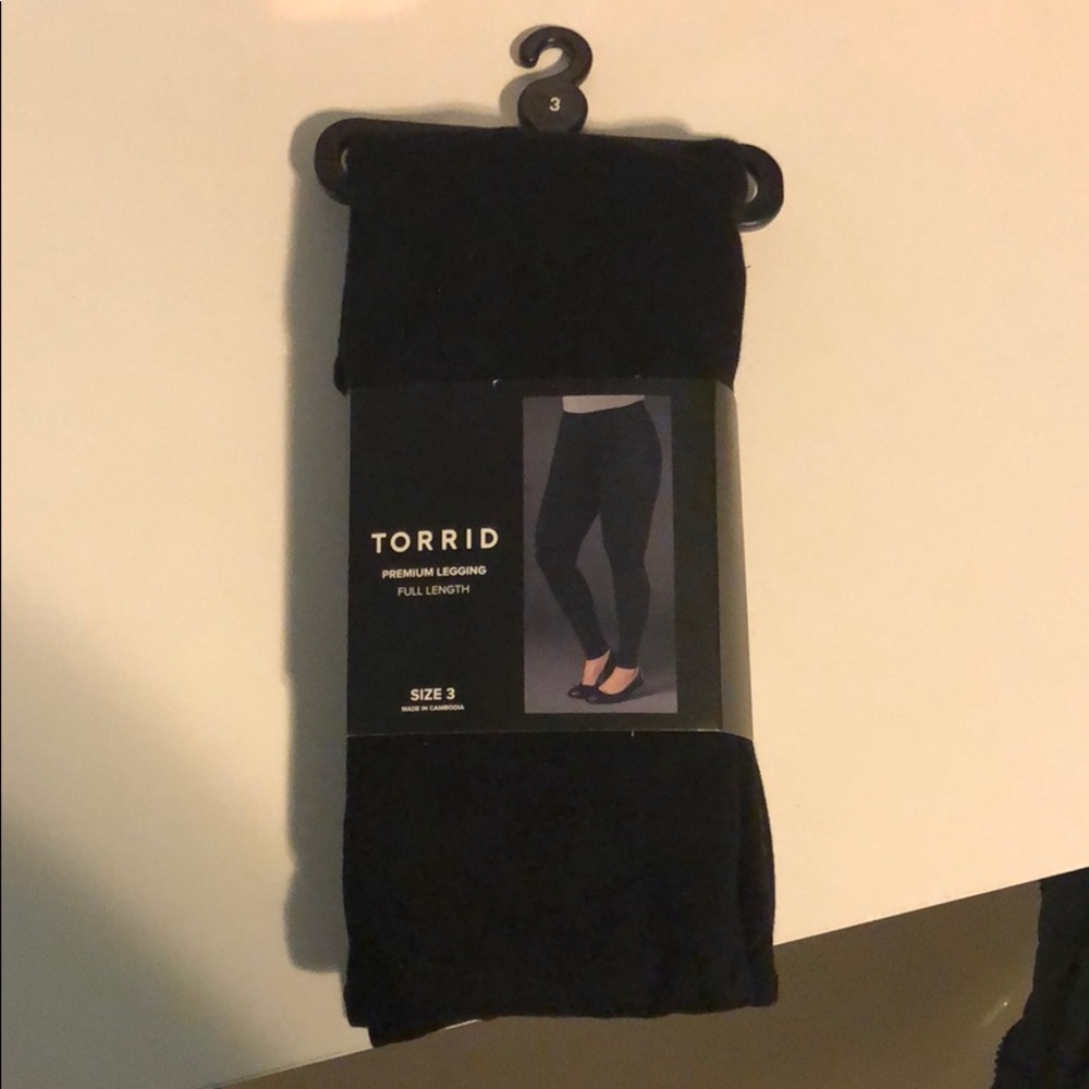 Black torrid leggings